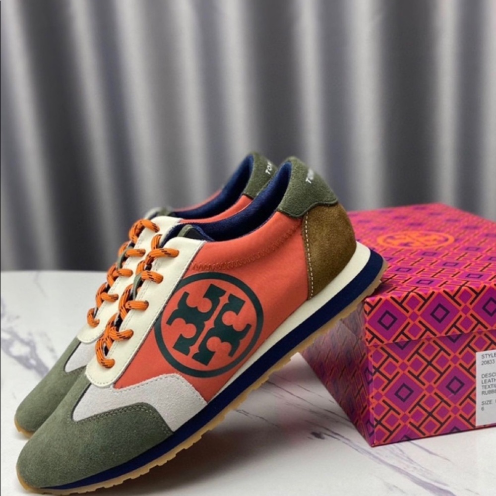 Tory Burch Annie Nylon Casual Sneaker - Picture 2 of 11